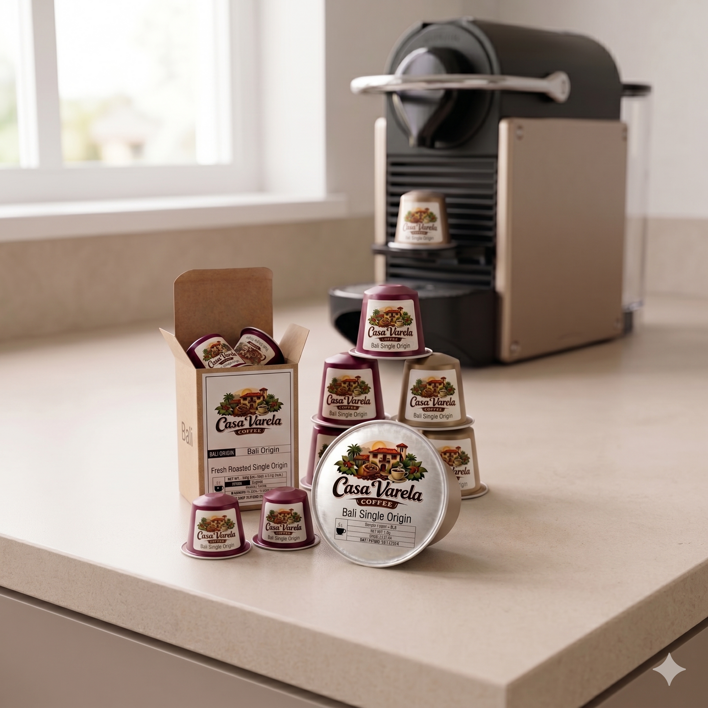 60 Pack Single Serve Coffee Capsules